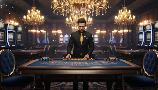 gg1x Baccarat Table